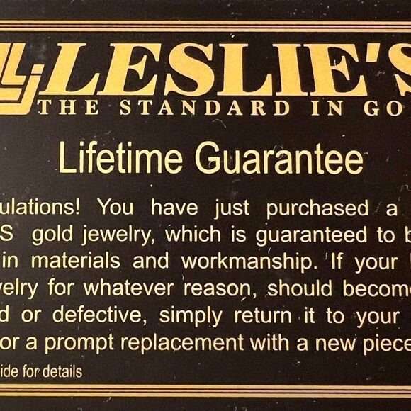 Leslie's 14K Polished and Textured Fancy Bracelet, Brand new - Picture 9 of 10